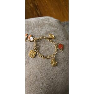Cleveland Browns Football Charm Bracelet Peter David Vintage NFL